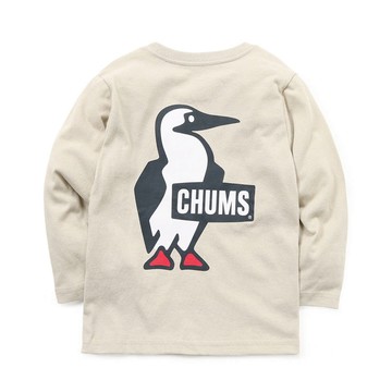 CHUMS Kid’s Booby Logo Brushed L/S T-Shirt 中大童 長袖T恤 CH211294G057