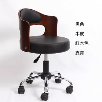 電腦椅 升降椅 簡易書房椅 家用靠背椅 美容美甲美髮店旋轉椅 帶滑輪椅子