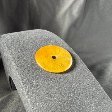 蜜糖黃 | 冰黃平安扣