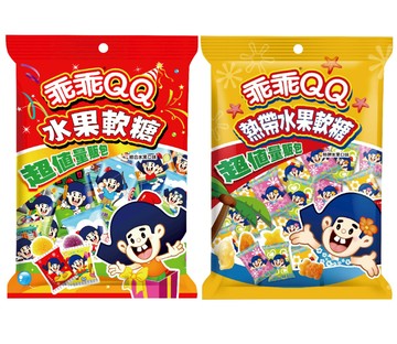 【蝦皮直營】乖乖QQ 軟糖量販包 水果 熱帶水果 340g /包