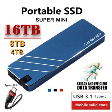 新款移動固態硬盤升級1tb-60tb超大容量usb3.1高速ssd