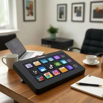 英文版可視化鍵盤/Stream deck/Stream dock/自定義鍵盤/宏控制鍵