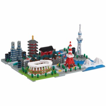Nanoblock 迷你積木 - NB040 東京