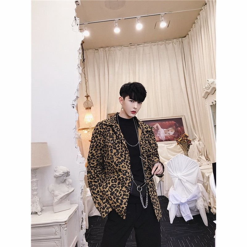 shop 韓国ファッション 新品スニーカー大人気 ポップなファッション ジャケット アウター メンズ カッコイイ 豹柄 スデンカラー 通販 Lineポイント最大1 0 Get Lineショッピング