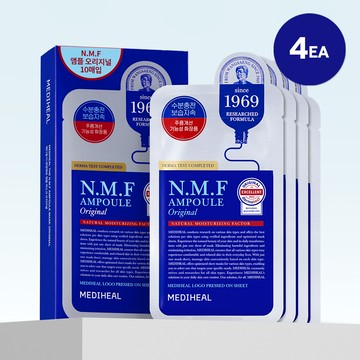 MEDIHEAL The NMF Ampoule Original Mask Sheet 2ea Special Set (+2ea)