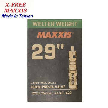 MAXXIS 【29 PV】29x1.75/2.4 法嘴 48mm 內胎 瑪吉斯 29*1.75/2.4【U03-36】