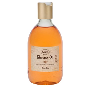 SABON 玫瑰茶語沐浴油  300ml  1瓶