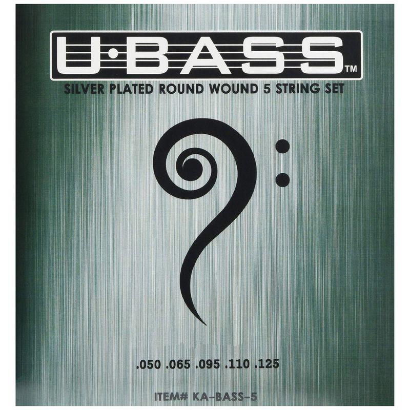 ウクレレベース KALA カラ ウクレレベース(U・BASS)弦 Silver Plated Round Wound 5弦 KA-BASS-5 国内正規品