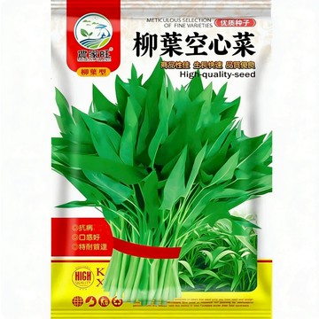 【正宗台灣味】原裝柳葉空心菜種子｜夜市熱炒必備 口感爽脆｜耐熱快收 陽台可種｜新手免煩惱 附簡易水耕攻略｜現貨 自產安心
