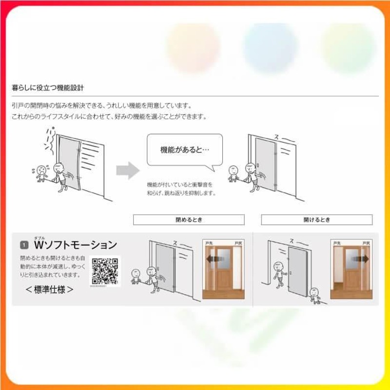 可動間仕切り 引き違い戸 3枚建 引戸上吊方式 ラシッサD ヴィンティア