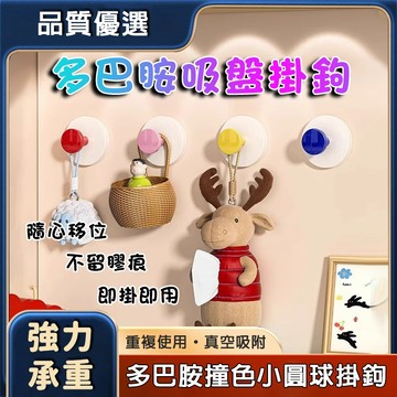 現貨免運🔥吸盤掛鉤 免打孔 浴室掛勾 廚房掛鉤 衣服掛勾 帽子掛鈎 帽勾 浴室廚房收納 免釘掛勾 免打孔掛鉤 牆壁掛鉤