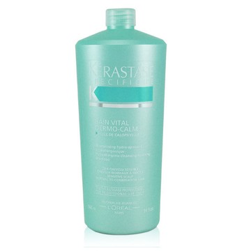 KERASTASE 卡詩 清新舒緩髮浴 1000ml+壓頭★七彩美容百貨｜【滿額領券再折 APP下單點數10%】專櫃保養彩妝 品牌香氛