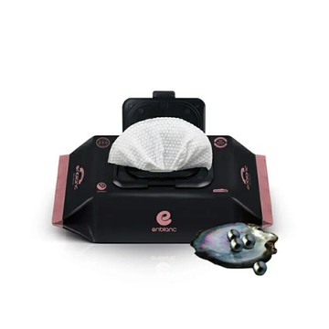 ENBLANC 銀離子抗菌 純水濕紙巾有蓋70抽-極厚黑珍珠(單包)★衛立兒生活館★8809416641416