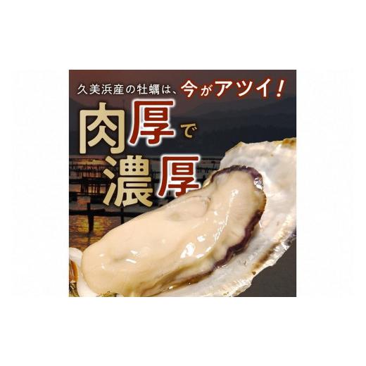 ふるさと納税 京都府 京丹後市 京都・久美浜産　殻付き牡蠣　2kg（20個前後）　牡蠣ナイフ付