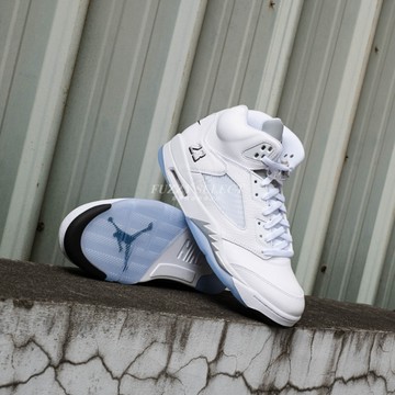 【逢甲 FUZZY】Air Jordan 5 Retro OG White Silver 白銀 HQ7978-103