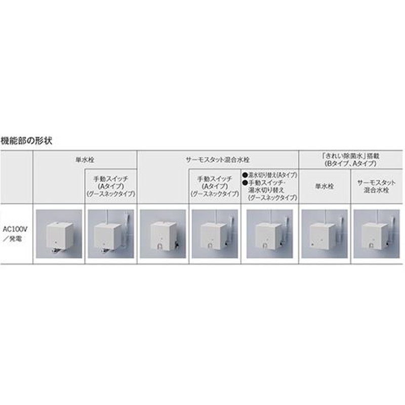 TOTO 洗面用蛇口 アクアオート TLE24SL2A LINEショッピング