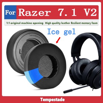 For Razer 7.1 V2 耳墊 耳罩 耳機套 替換耳墊