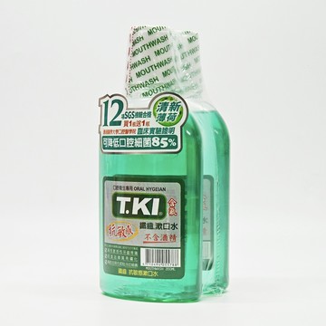 T.KI 抗敏漱口水350ml  1組(1+1) 清新薄荷