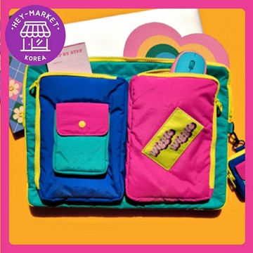 [Wiggle Wiggle] ❤️Wiggle Wiggle 袖珍筆記本電腦包❤️ 筆記本包/筆記本電腦套/文具/可愛