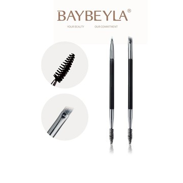 BAYBEYLA 貝貝拉 590雙頭刀鋒睫毛捲眉刷【隔日到貨】雙頭眉刷 睫毛捲 螺旋刷 刀鋒刷 眉刷