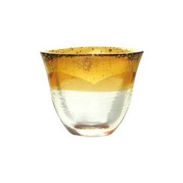 Toyo-Sasaki｜燒酒杯 - 琥珀金箔
