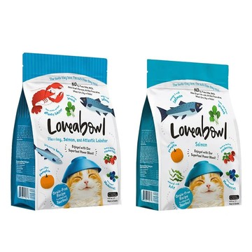 Loveabowl 無穀天然全齡貓糧 9.1kg 貓飼料 貓乾糧 全齡貓 成貓 鮭魚系列