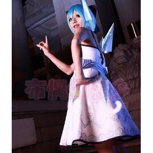 DK2136 東方Project 紅魔城伝説 チルノ コスチューム、コスプレ コスプレ衣装 完全オーダメイドも対応可能 | LINEブランドカタログ