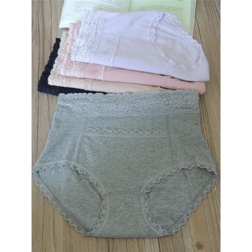 出口日本 高腰純棉生理褲 女士月經期防漏三角褲產后大碼放暖寶寶