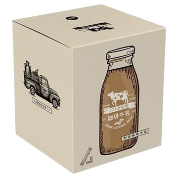 Dripo 牧場 即溶咖啡牛乳  25條/盒  滿滿濃郁咖啡香  沒有咖啡的苦澀味  16g  1盒