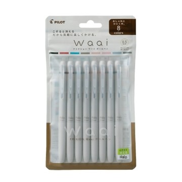 PILOT百樂  0.5mm 按鍵魔擦筆-WAAI 8入組〖LFW-15-8C〗