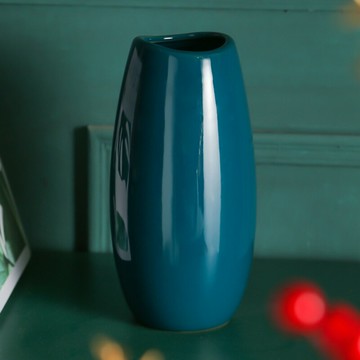 陶瓷花瓶擺件客廳插花餐桌面花藝套裝電視柜擺件禮物【不二雜貨】