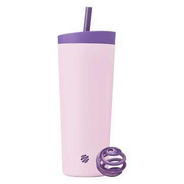 Blender Bottle  不鏽鋼吸管隨行杯【Tumbler  日向紫蝶】710ml