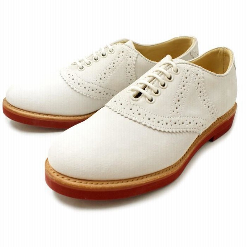 ウォークオーバー WALKOVER SADDLE SHOES サドルシューズ ［ホワイト