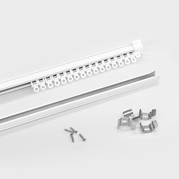 The One Home Deco 高級窗簾軌道  251~360cm  白色