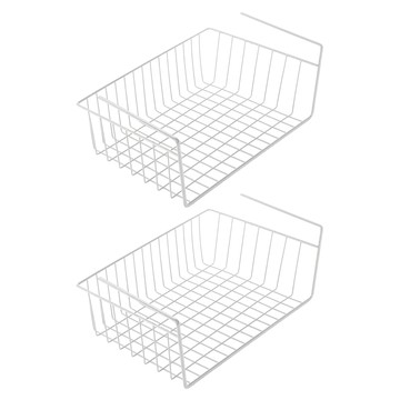 comet 懸掛式廚房紙巾收納架  白色  2個