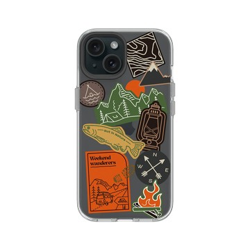 iPhone 15 Clear 透明 - Nature Explorers 自然探索指南 - 野放自我