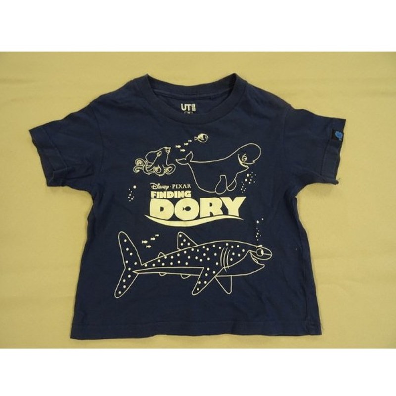 Uniqlo ユニクロ Tシャツ 半袖 ディズニー ファインディング ドリー Finding Dory 男子 女子 キッズtシャツ 100 春夏 Used 古着 格安 プチプラ 通販 Lineポイント最大0 5 Get Lineショッピング