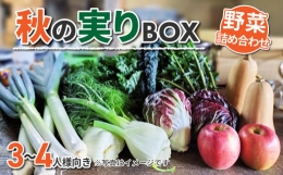 秋の実りBOX（３〜４人様向け）