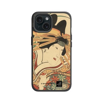 iPhone 15 SolidX 黑 - Van Gogh Museum - 三代目岩井粂三郎 三浦屋高尾
