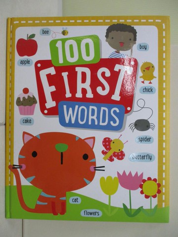 【書寶二手書T4／少年童書_R4W】Padded 100 First Words_Dawn Machell