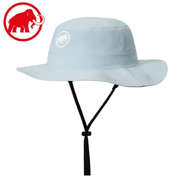 【MAMMUT 瑞士 Runbold Hat 漁夫帽《星雲灰》】1191-04614/防曬/透氣/登山
