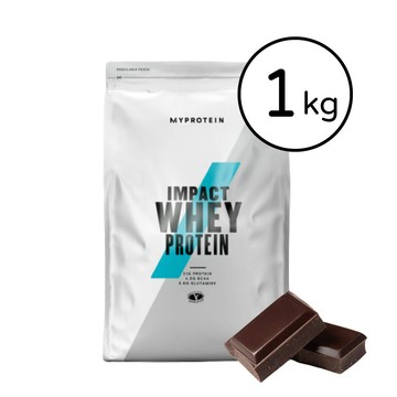 [英國 Myprotein] 濃縮乳清蛋白(1kg/包)-天然巧克力