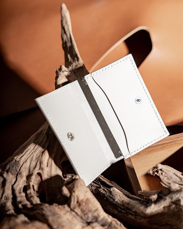 特大容量卡片套 | 手縫皮革材料包 | BSP187