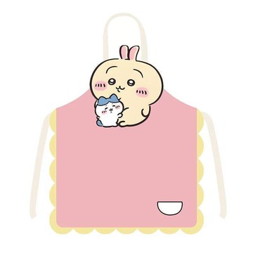 可愛 實用日用品🌸Chiikawa圍裙吉伊卡哇烏薩奇小八親子廚房成人無袖防污掛脖圍腰