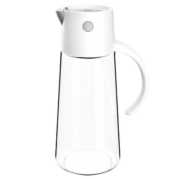 LifeHouse 玻璃油壼 白色 550ml  1個