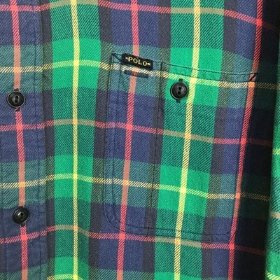 POLO COUNTRY RALPH LAUREN　長袖シャツ　ネルシャツ　XL POLO COUNTRY RALPH LAUREN ポロカントリー ラルフローレン