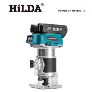 【HILDA】希爾達電動工具 21V 單電 充電式 無線修邊機