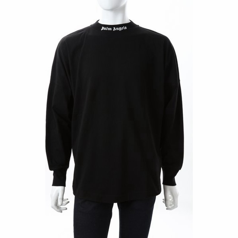 パームエンジェルス ロングｔシャツ ロンt 長袖 モックネック Pmab001r21jer メンズ Ab001r21 Jer001 ブラック Palm Angels 21年春夏新作 通販 Lineポイント最大get Lineショッピング