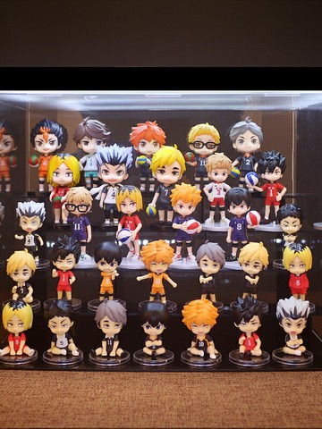 【新店熱銷】排球少年手辦擺件日向翔陽影山飛雄澤村大地送給男生七夕生日禮物