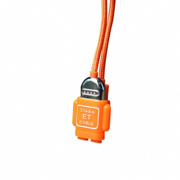 Zikko｜外星人Lightning 傳輸線(15cm)-藍